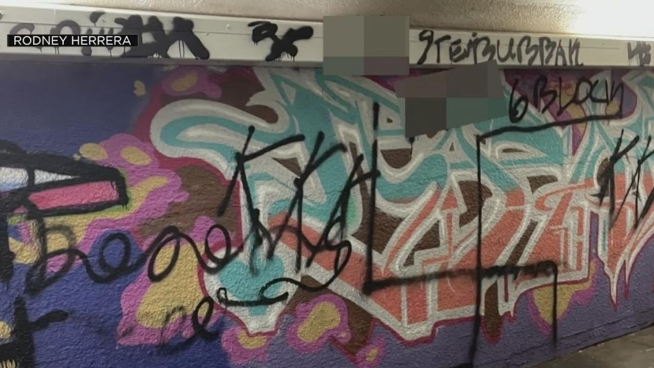 Marysville Mural Vandalized With Hate Symbols