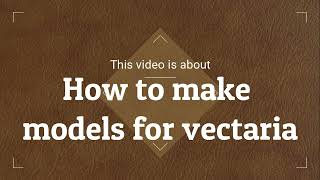 How to make accessories for Vectaria io How to make a model skin and how to uplo