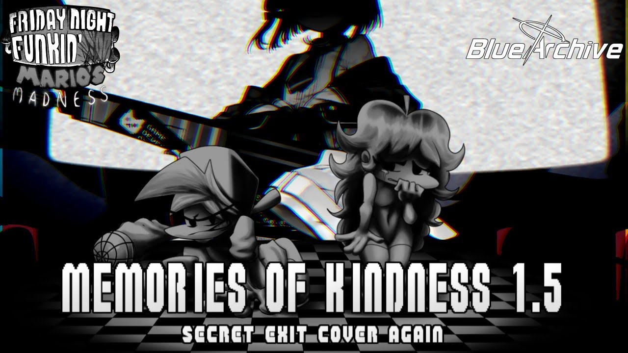 【FNF × Blue Archive Cover】Memories of Kindness 1.5 (Secret Exit but Momoi sings it again)