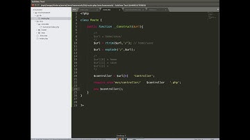 How to build simple MVC framework in php