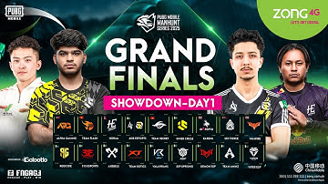 Zong Engage Pubg Mobile Manhunt Series II | Grand Finals Day  1 - sponsored by Golootlo Ft. #APG #i8