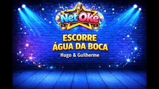 Water Runs Out of Your Mouth – Hugo & Guilherme 🎤 Karaoke with Lyrics (Official Net Oke Version)