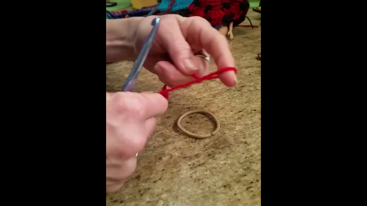 Making a Yarn Tension Ring for Knitting and Crochet 