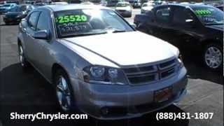 2013 Dodge Avenger SXT Sedan Silver for sale Dayton, Troy, Piqua, Sidney, Ohio- 26555