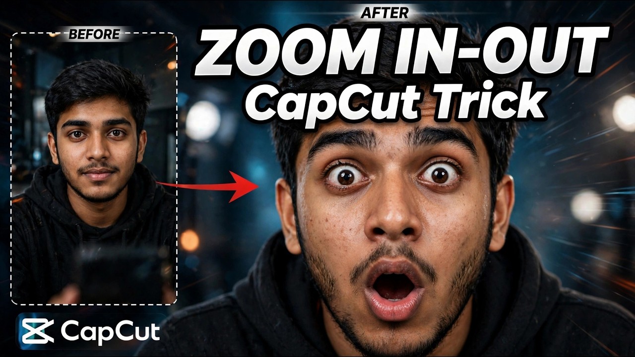 Capcut zoom in out tutorial for beginners 2026☠️ - YouTube