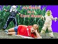 Assistant spends 24 hours in Spooky Corn Maze With Batboy Ryan