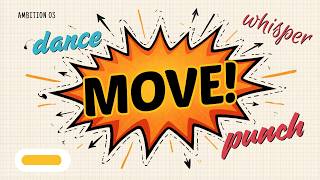 Explosive "MOVE!"