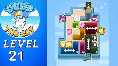 Drop The Cat Level 21 Walkthrough