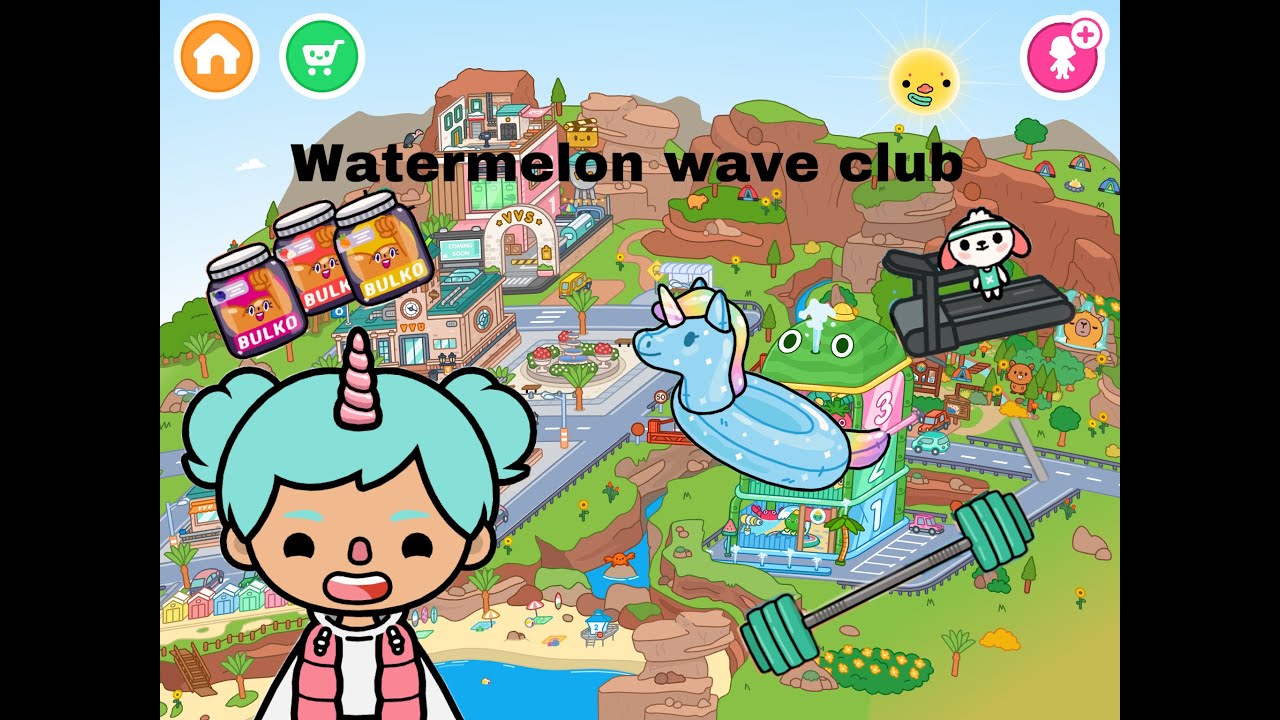 New watermelon wave club out now![Toca Boca] YouTube
