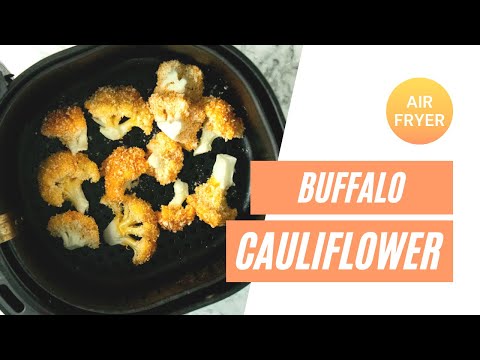 Air Fryer Buffalo Cauliflower