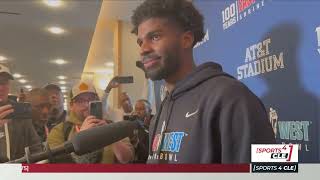 Browns QB Prospect Shedeur Sanders on the Most Important Quality in a QB - Sports4CLE, 1/27/25