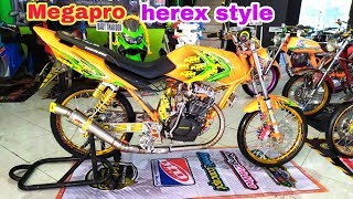 Modifikasi Megapro Herex Style