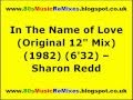 In The Name of Love (Original 12&quot; Mix) - Sharon Redd | 80s Club Mixes | 80s Club Music | 80s Dance