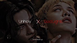 Unholy x Red Lights - Stray Kids Ft. Sam Smith & Kim Petras (Kosti Mashup) Resimi