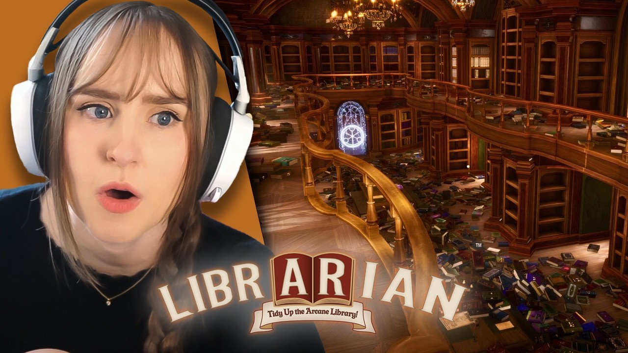 ⁣Its Only 3,072 Books -  Librarian: Tidy Up the Arcane Library! | Part 1