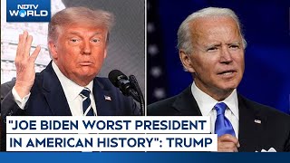 Trump Congress Speech | "Joe Biden Worst President In American History": President Donald Trump