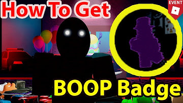 Roblox How To Get Boop Badge In The Man Behind The slaughter The Game All Badges True Ending Id Secr