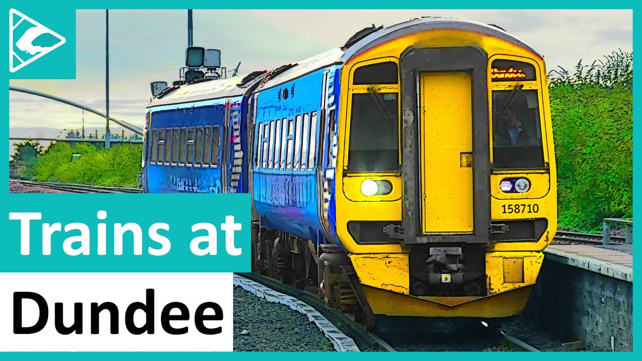 Trains at Dundee 28/09/2021