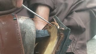 hand made shoes #satisfying #asmr #craft