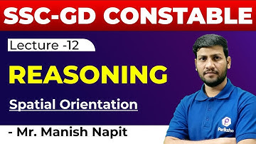 SSC-GD Constable Reasoning | Spatial Orientation | By  Manish Napit Sir