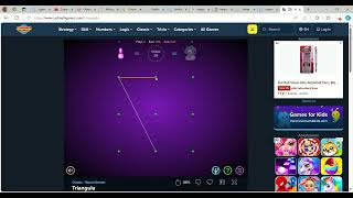 Triangula   Play online at Coolmath Games and 11 more pages   Personal   Microsoft​ Edge 2024 11 05