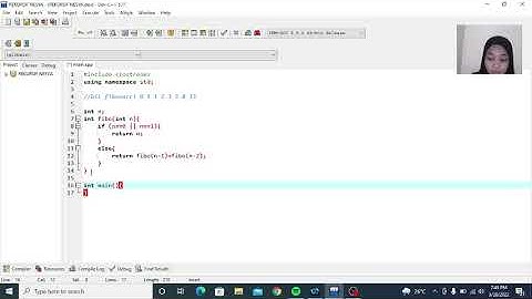 PROGRAM FUNGSI REKURSIF UNTUK MENAMPILKAN BILANGAN FIBONACCI 2108541044_Nesya Shofiyyatuzzahra