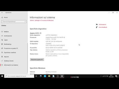 come visualizzare le informazioni sul nostro PC
