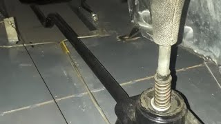 How to make a gear shifter for a central AP motorcycle cage.
