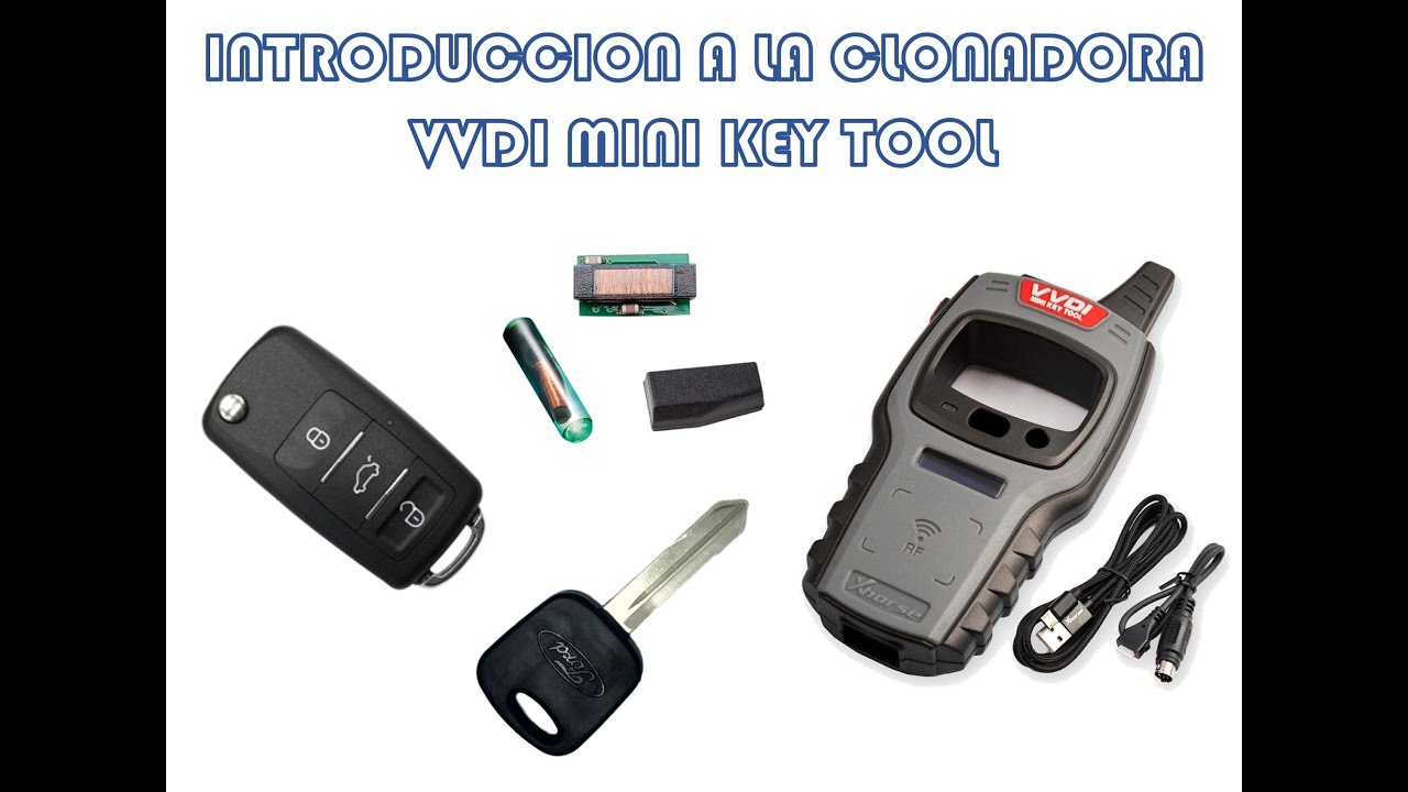 Introduction to the Xhorse VVDI Mini Key Tool Cloner, Manual