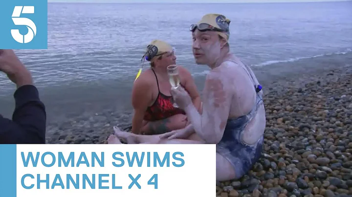 Sarah Thomas: cancer survivor becomes first to swi...