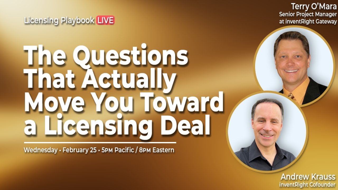 The Questions That Actually Move You Toward a Licensing Deal