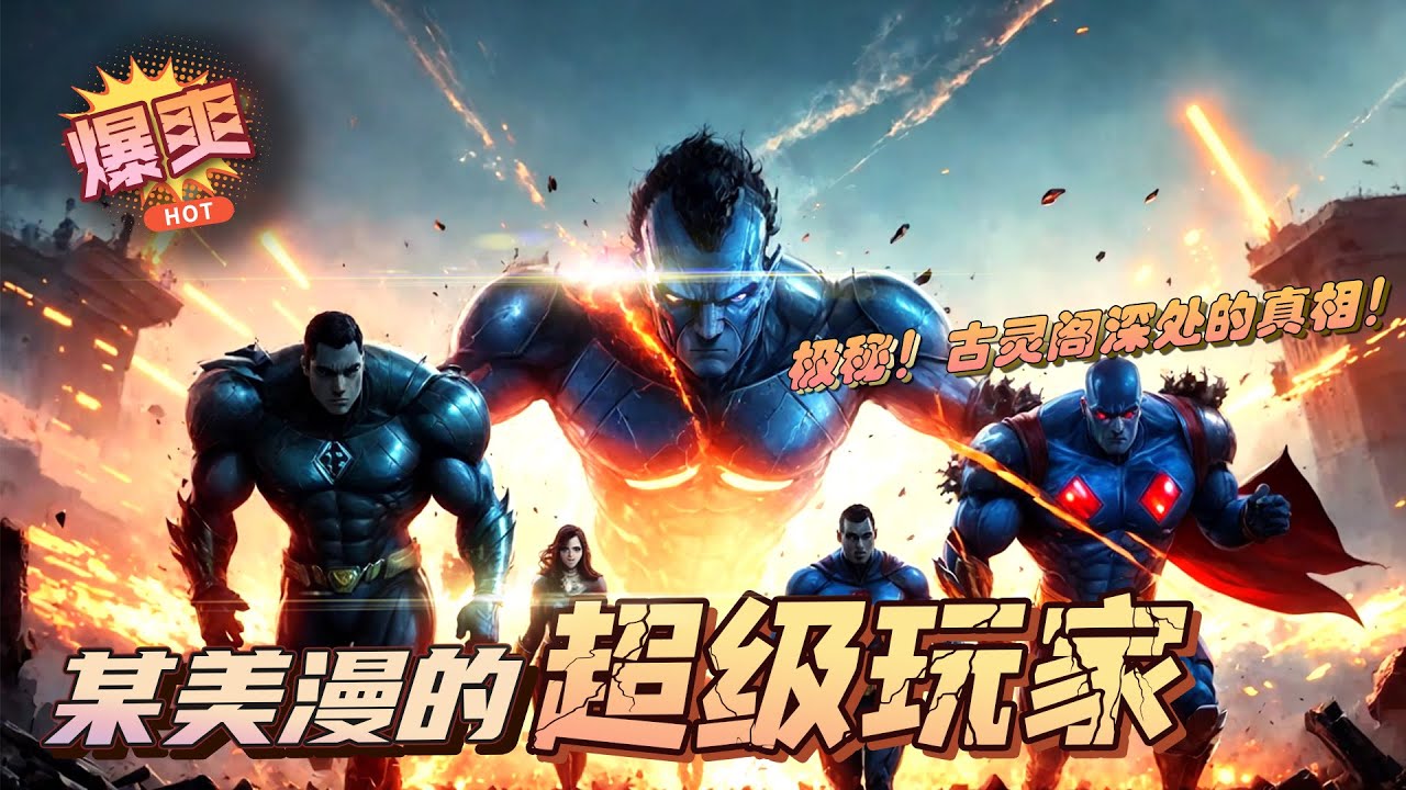 🔥《某美漫的超級玩家》💥第1-150話：穿越到超級英雄多如狗的世界，獲得太陽神的神力！獲得超人血統，成為上天入地無所不能的超人！而兩個buff無止境的指數級別疊加神奇的事情發生了！