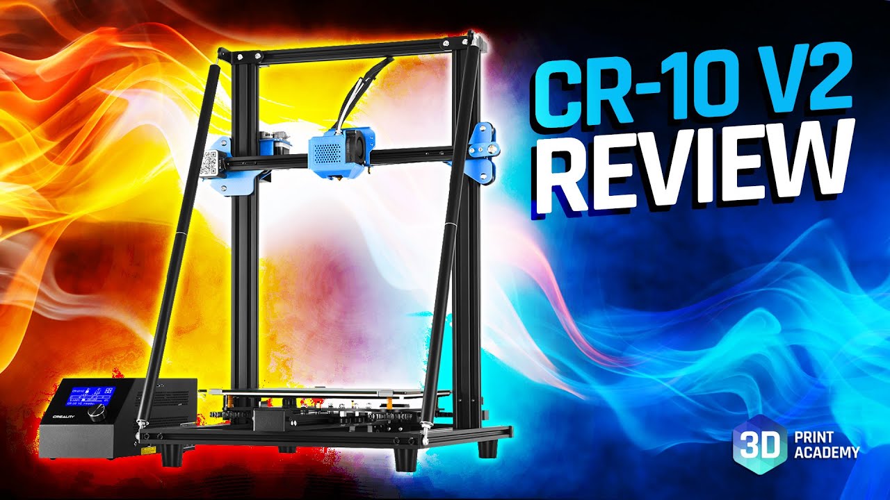 REVIEW: NOSSA NOVA IMPRESSORA 3D CR-10 V2 CREALITY - YouTube