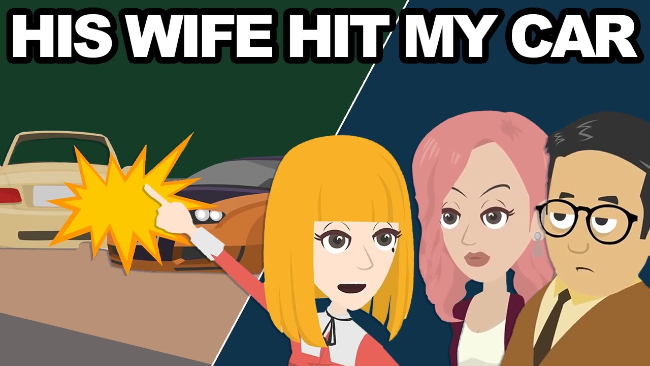 An outrageous woman crashed my car in the parking lot and tried to get ...
