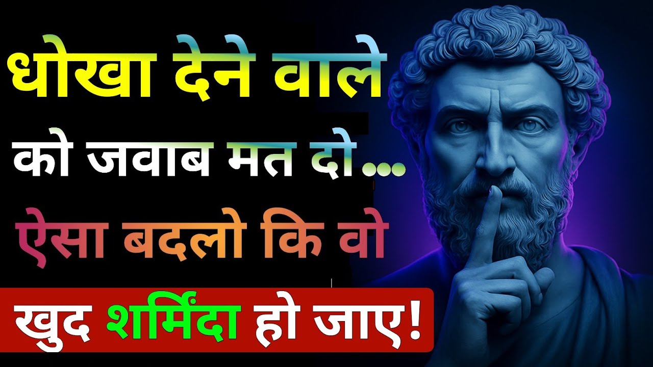 Silent Revenge: बिना बोले धोखा देने वाले को सबक कैसे दें | dark Psychology | Stoicism | stoic 