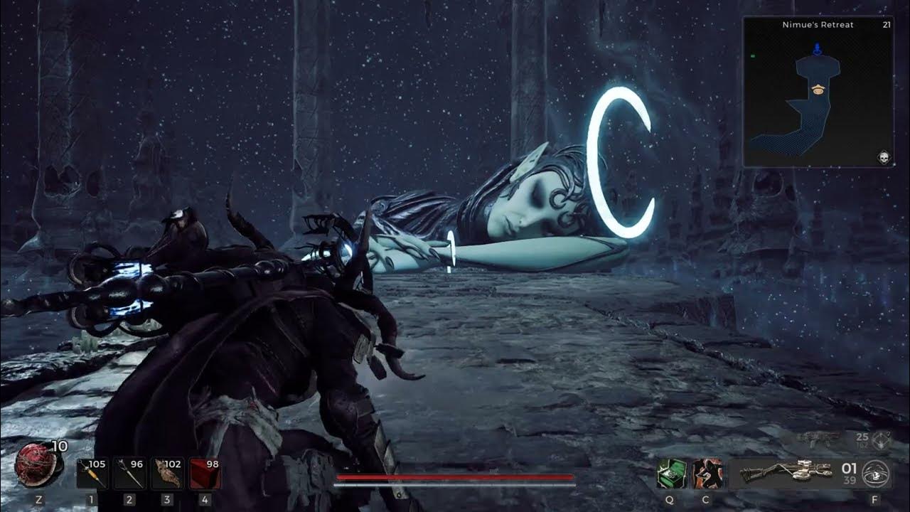 Remnant 2 Losomn Event Nimue Asleep Dream Catcher Nimue's