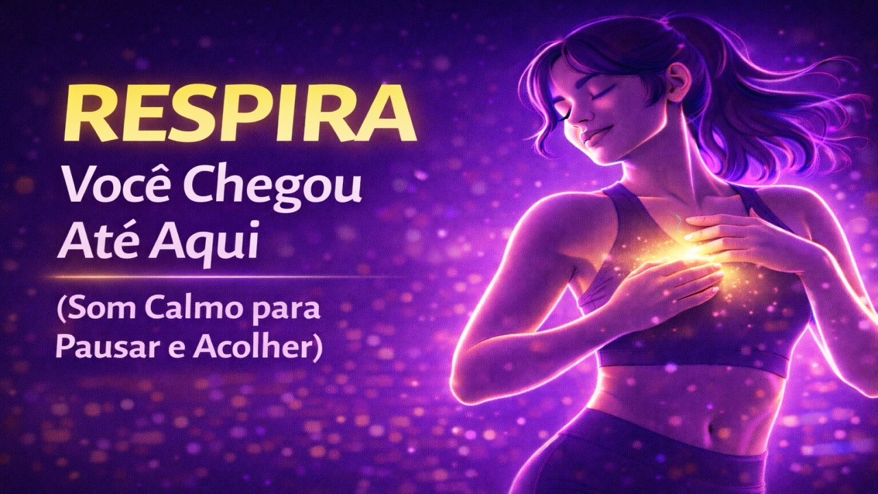 Respira | Você Chegou Até Aqui (Som Calmo para Pausar e Acolher)