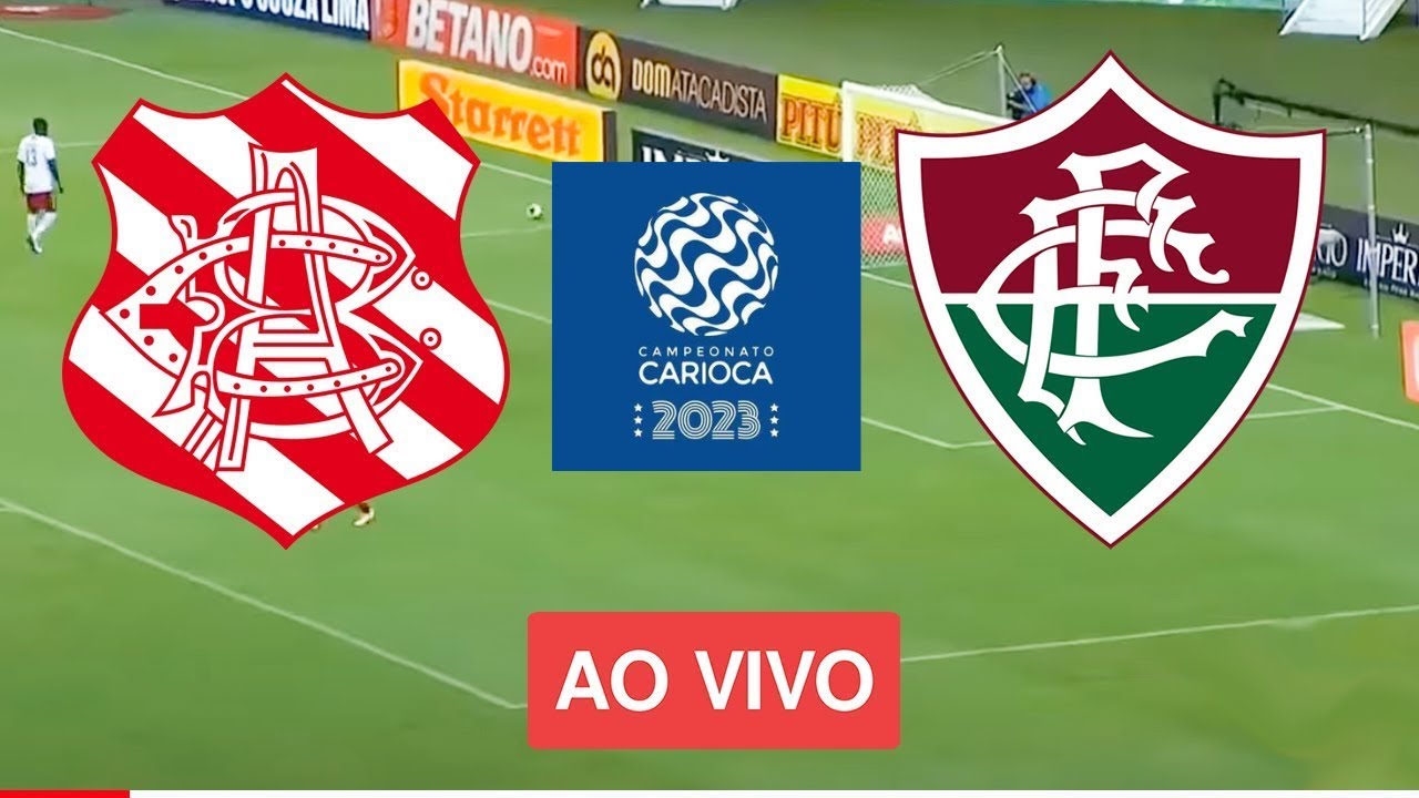 Fluminense x Bangu AO VIVO COM IMAGENS | Campeonato Carioca 2023 | Jogo ...