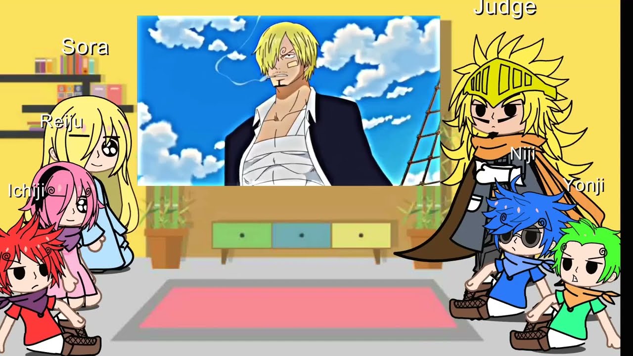 Luffy Family react to Luffy, One Piece react to Luffy 👒 Gacha Club 👒 One Piece react Compilation