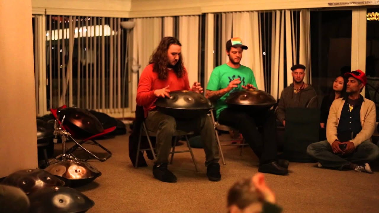 Handpan Improv Duet - Stevan Morris and Chef D (David Galleher) at Pantasia 2015