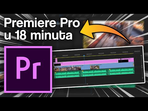 Adobe Premiere Pro 2020 - TUTORIJAL ZA EDITOVANJE (za početnike)