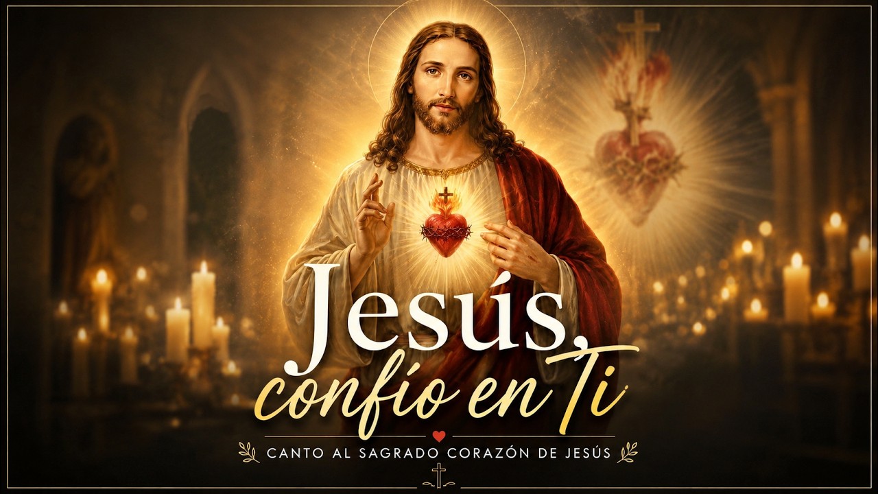 Jesús confío en Tí (canto al Sagrado Corazón de Jesús) - YouTube