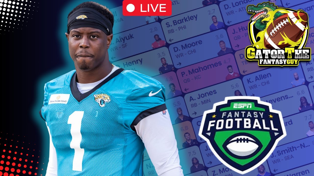 LIVE DRAFT 12-TEAM FULL PPR REDRAFT ESPN EDTION