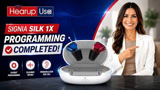 Signia Silk 1X Programming COMPLETE! | Hearing Aid Programming & Fitting