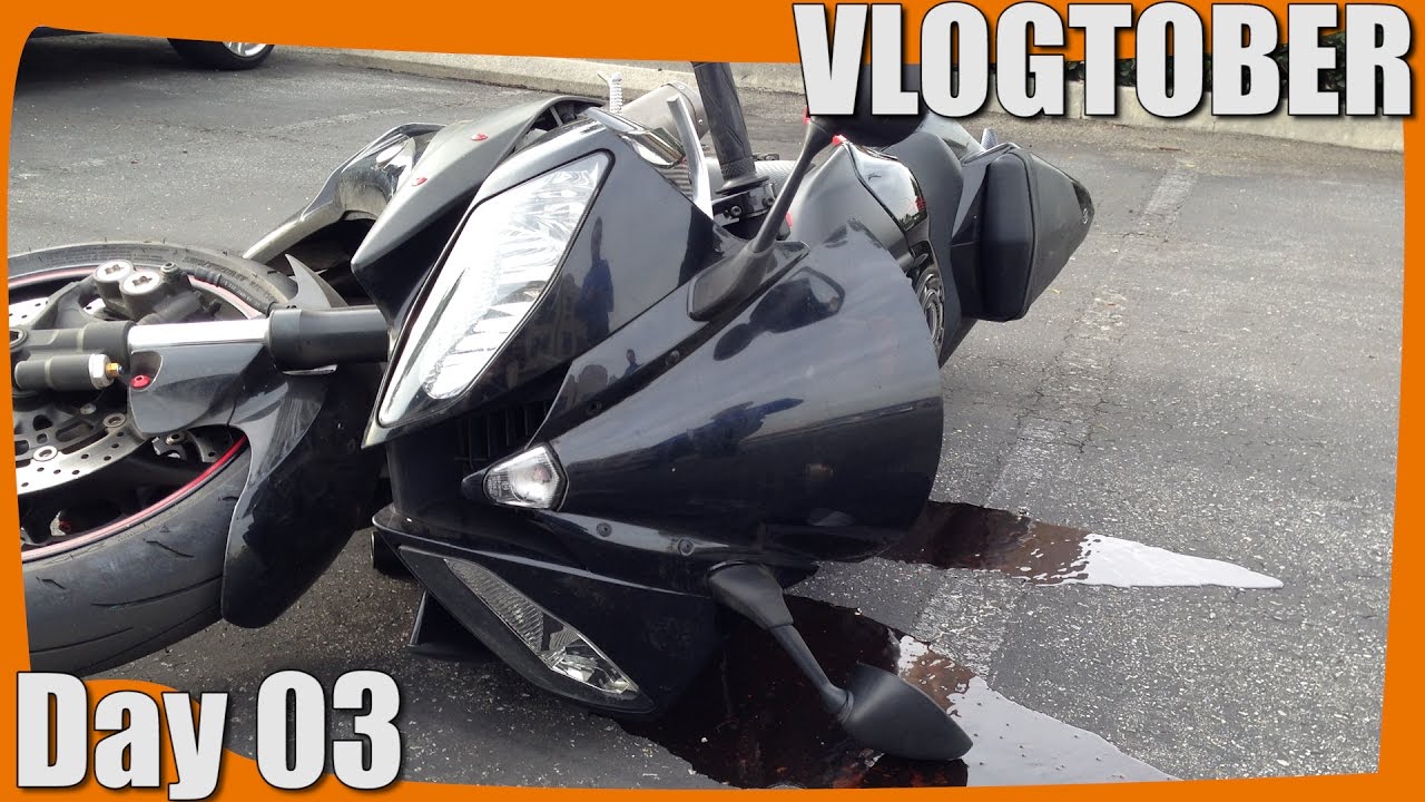 Wrecked R6 | VLOGTOBER | # 03| Three Times I Wrecked my R6 & Ninja 250 - YouTube
