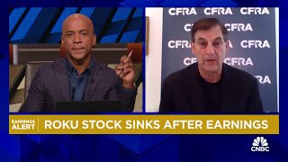 CFRA's Ken Leon talks Roku shares plummeting following earnings miss
