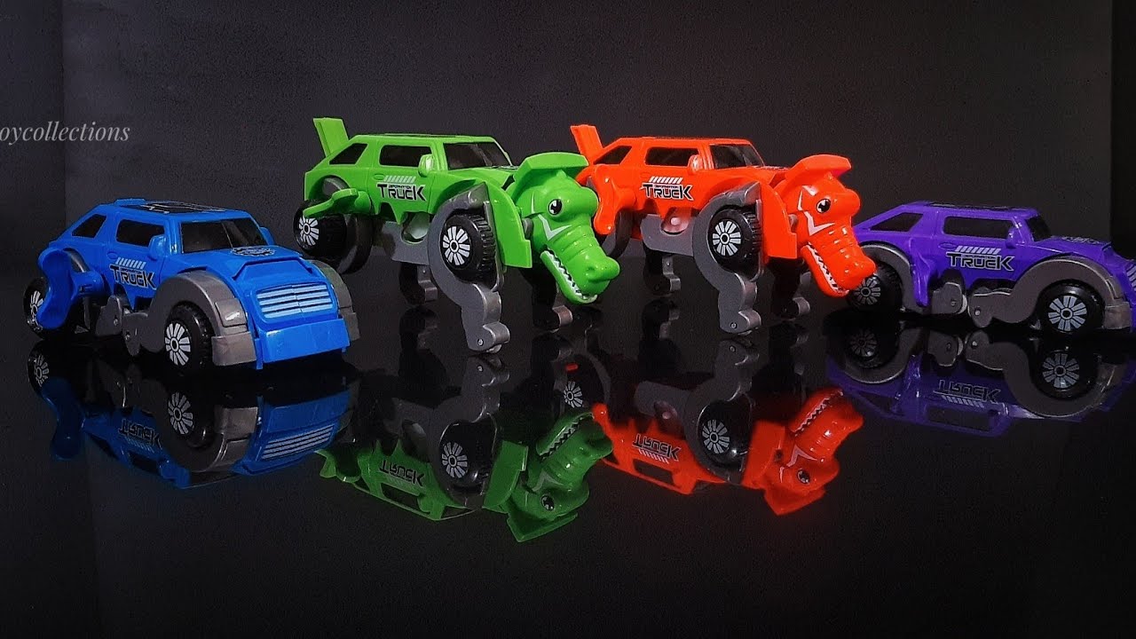 Convertible Dino Transformer to Car Toy || Transforming Car Toy || Siritoycollections || 