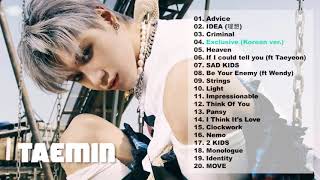 TAEMIN 태민 Best Songs Playlist Vol.2 | 李泰民精選合集歌單