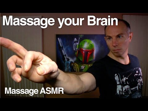 ASMR Binaural Brushing 2 - Massage your Brain ** Gentle Sounds **