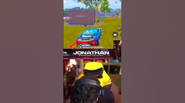 JONATHAN GAMING WORLD FASTEST 1V4 CLUTCH 😱! HACKER OR WOTT 😱 #jonathangaming #shorts